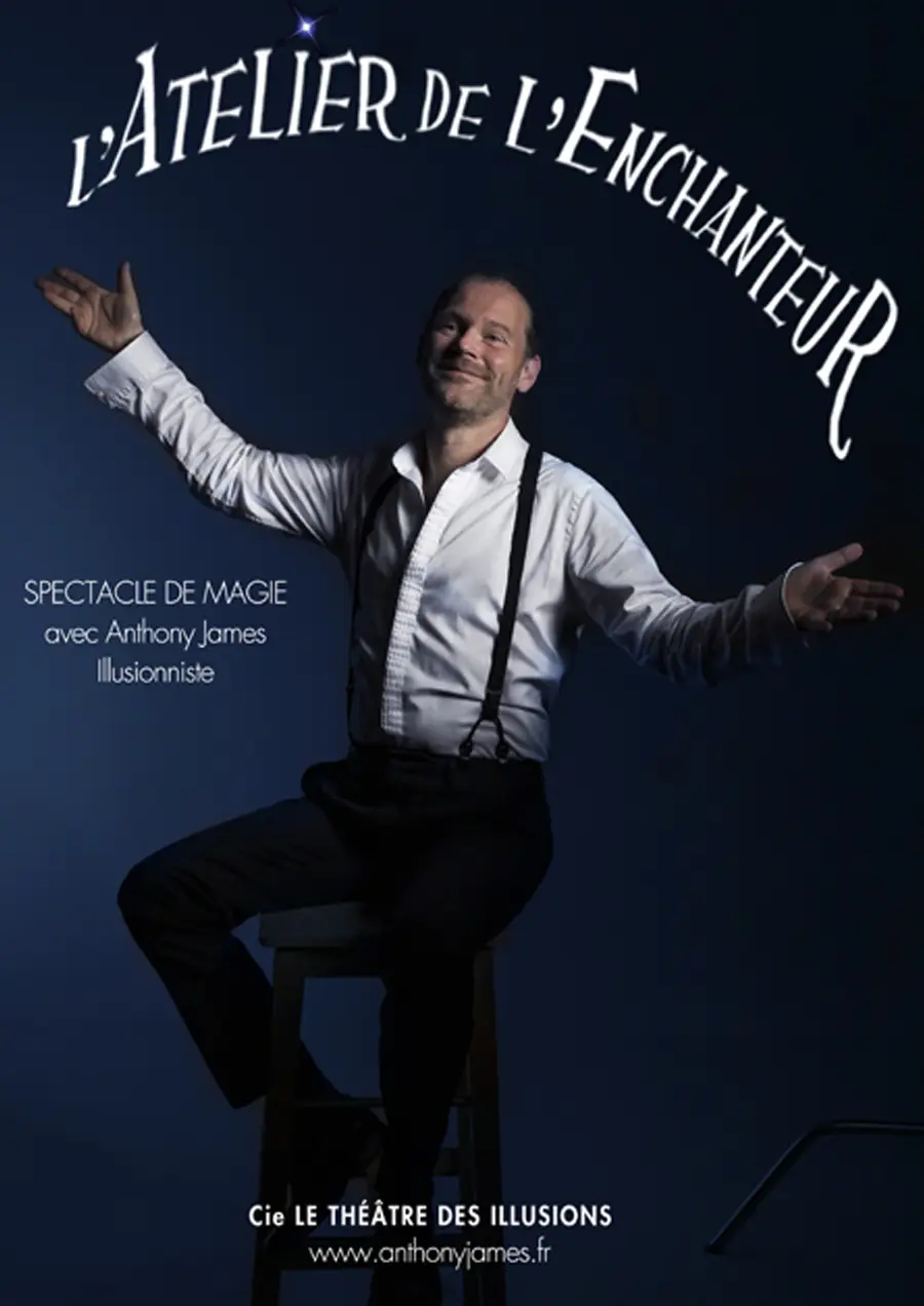 L'Enchanteur, spectacle et atelier de magie jeune public d'Anthony James